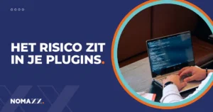 WordPress onderhoud, werken aan een website op de laptop
