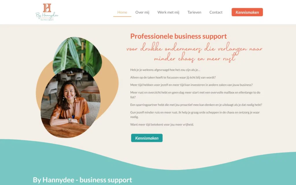 Website By Hannydee, gemaakt door NOMAXX